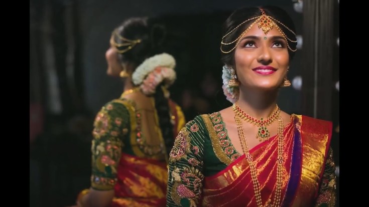 South Indian Bridal Makeup look