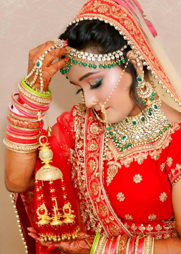 Bridal Makeup done by Meribindiya Team