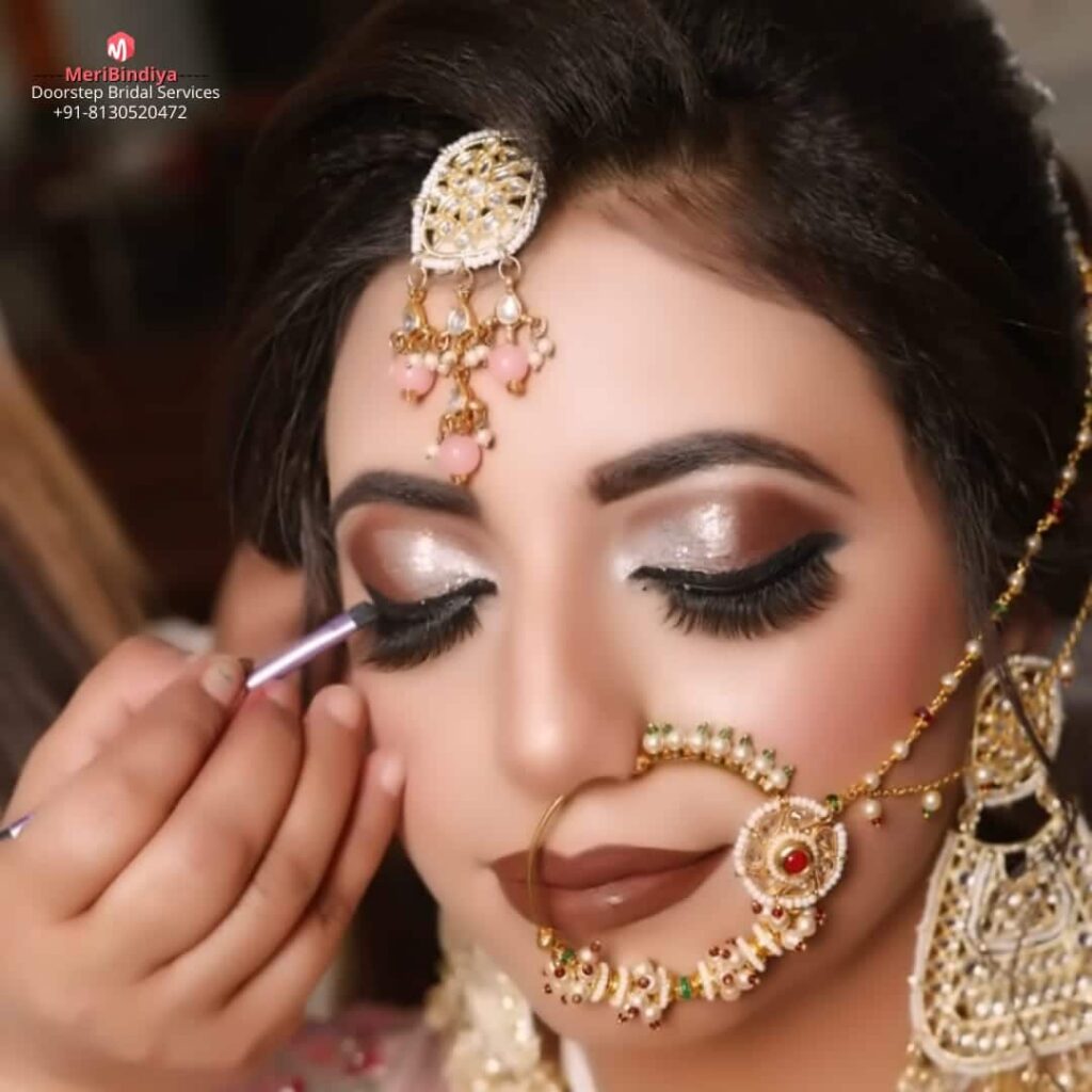 Bridal Makeup done by Meribindiya Team