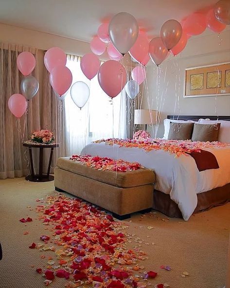 Romantic First Night Room Decoration
